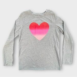 Cat & Jack Ombré Heart Long Sleeve T-shirt
